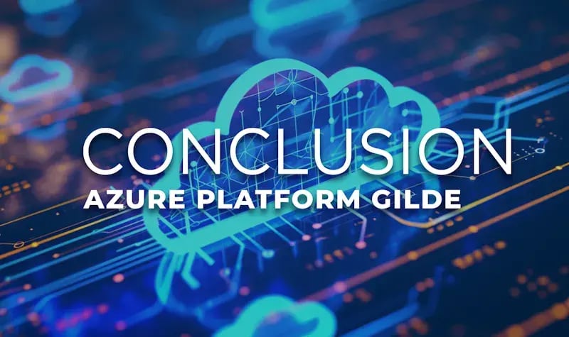 Poster van de Conclusion azure platform gilde